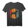 Retro Border Terrier T-Shirt – Vintage Geschenk für Hundeliebhaber, Hunde Mamas & Papas, perfekte Geschenkidee für Border Terrier Fans
