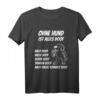 Ohne Hund ist alles Doof T-Shirt – Lustiges Hundespruch-Shirt für Hundeliebhaber, Hundebesitzer & Geschenkideen für Frauchen & Herrchen