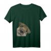 Neugieriger Hund Border Terrier T-Shirt – Klassisch geschnitten mit doppeltem Saum für Hundeliebhaber und Tierfreunde