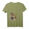 Neugieriger Hund Border Terrier T-Shirt – Klassisch geschnitten mit doppeltem Saum für Hundeliebhaber und Tierfreunde