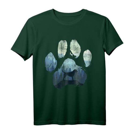Border Terrier Hundepfote T-Shirt – Süßes Geschenk für Hundeliebhaber, Weihnachten, Geburtstag & Alltagsoutfit für Tierfans