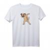 Lustiges Border Terrier Dab Dance T-Shirt – Niedliche Hundekleidung und Geschenkidee für Border Terrier Liebhaber