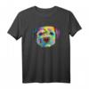Splash Hund Border Terrier T-Shirt - Bunte Geschenkidee für Hunde Fans und Hundebesitzer