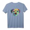 Splash Hund Border Terrier T-Shirt - Bunte Geschenkidee für Hunde Fans und Hundebesitzer