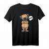 Lustiges Border Terrier Hund T-Shirt für Hundeliebhaber & Dickköpfe - Humorvolles Geschenk für Hundebesitzer