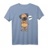 Lustiges Border Terrier Hund T-Shirt für Hundeliebhaber & Dickköpfe - Humorvolles Geschenk für Hundebesitzer