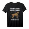Anatomie eines Border Terrier T-Shirt – Lustiges Hundebesitzer Shirt für Hundeliebhaber & Kuscheltier-Fans