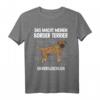 Anatomie eines Border Terrier T-Shirt – Lustiges Hundebesitzer Shirt für Hundeliebhaber & Kuscheltier-Fans