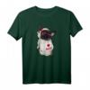 Boston Terrier T-Shirt mit 'I love mom' Design – Niedliches Geschenk für Bostie-Liebhaber zu Geburtstagen, Weihnachten & mehr