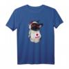 Boston Terrier T-Shirt mit 'I love mom' Design – Niedliches Geschenk für Bostie-Liebhaber zu Geburtstagen, Weihnachten & mehr
