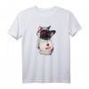 Boston Terrier T-Shirt mit 'I love mom' Design – Niedliches Geschenk für Bostie-Liebhaber zu Geburtstagen, Weihnachten & mehr