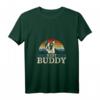 Damen Boston Terrier Vintage Hund Best Buddy Geschenk T-Shirt mit V-Ausschnitt – Stylisches Damen Shirt für Hundeliebhaberinnen