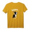 Boston Terrier T-Shirt mit 'Nope' Design – Lustiges Geschenk für Boston Terrier Mom, Dad & Hundeliebhaber Weihnachten & mehr