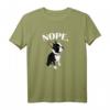 Boston Terrier T-Shirt mit 'Nope' Design – Lustiges Geschenk für Boston Terrier Mom, Dad & Hundeliebhaber Weihnachten & mehr