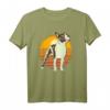 Boston Terrier Shirt Geschenk Idee - Lustiges Retro Design T-Shirt für Geburtstage & Weihnachten für Hundeliebhaber, Familie & Freunde