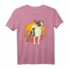 Boston Terrier Shirt Geschenk Idee - Lustiges Retro Design T-Shirt für Geburtstage & Weihnachten für Hundeliebhaber, Familie & Freunde