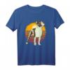 Boston Terrier Shirt Geschenk Idee - Lustiges Retro Design T-Shirt für Geburtstage & Weihnachten für Hundeliebhaber, Familie & Freunde