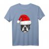 Boston Terrier Weihnachtsmütze für Jungen und Mädchen – Festliches Hundekostüm & T-Shirt für Kinder, Teenager & Familien zum Weihnachten