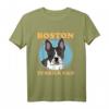 Herren Boston Terrier Dad | Lustiges Hundebesitzer T-Shirt für Boston Terrier Fans und Hundepapa-Geschenke