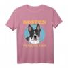 Herren Boston Terrier Dad | Lustiges Hundebesitzer T-Shirt für Boston Terrier Fans und Hundepapa-Geschenke