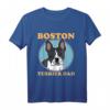 Herren Boston Terrier Dad | Lustiges Hundebesitzer T-Shirt für Boston Terrier Fans und Hundepapa-Geschenke