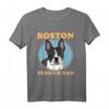 Herren Boston Terrier Dad | Lustiges Hundebesitzer T-Shirt für Boston Terrier Fans und Hundepapa-Geschenke