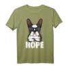 Boston Terrier Hunde Frauchen T-Shirt – Süßes Hunde-Motiv, ideales Geschenk für Hunde-Liebhaber, Familienmitglieder & Freunde