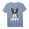 Boston Terrier Hunde Frauchen T-Shirt – Süßes Hunde-Motiv, ideales Geschenk für Hunde-Liebhaber, Familienmitglieder & Freunde