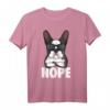 Boston Terrier Hunde Frauchen T-Shirt – Süßes Hunde-Motiv, ideales Geschenk für Hunde-Liebhaber, Familienmitglieder & Freunde