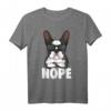 Boston Terrier Hunde Frauchen T-Shirt – Süßes Hunde-Motiv, ideales Geschenk für Hunde-Liebhaber, Familienmitglieder & Freunde