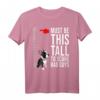 Boston Terrier Shirt für Kleine Hundehalter – Lustiges Height Chart Geschenk für Hundeliebhaber & Puppy Fans