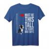 Boston Terrier Shirt für Kleine Hundehalter – Lustiges Height Chart Geschenk für Hundeliebhaber & Puppy Fans