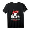 Boston Terrier Mama T-Shirt - Lustiges Hunde Motiv Geschenkidee für Hundeliebhaberinnen, Frauen & Kinder, Vintage Style