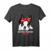 Boston Terrier Mama T-Shirt - Lustiges Hunde Motiv Geschenkidee für Hundeliebhaberinnen, Frauen & Kinder, Vintage Style