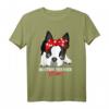 Boston Terrier Mama T-Shirt - Lustiges Hunde Motiv Geschenkidee für Hundeliebhaberinnen, Frauen & Kinder, Vintage Style