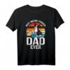 Best Dog Dad Ever Boston Terrier Retro Vintage T-Shirt – Perfektes Geschenk für Hundeliebhaber im Retro Stil