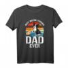 Best Dog Dad Ever Boston Terrier Retro Vintage T-Shirt – Perfektes Geschenk für Hundeliebhaber im Retro Stil