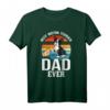 Best Dog Dad Ever Boston Terrier Retro Vintage T-Shirt – Perfektes Geschenk für Hundeliebhaber im Retro Stil