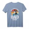 Best Dog Dad Ever Boston Terrier Retro Vintage T-Shirt – Perfektes Geschenk für Hundeliebhaber im Retro Stil