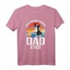 Best Dog Dad Ever Boston Terrier Retro Vintage T-Shirt – Perfektes Geschenk für Hundeliebhaber im Retro Stil