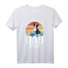 Best Dog Dad Ever Boston Terrier Retro Vintage T-Shirt – Perfektes Geschenk für Hundeliebhaber im Retro Stil
