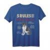 5 Rules for Boston Terrier Lustiges Hund T-Shirt – Originelles Geschenk für Boston Terrier Liebhaber und Hundebesitzer