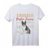 5 Rules for Boston Terrier Lustiges Hund T-Shirt – Originelles Geschenk für Boston Terrier Liebhaber und Hundebesitzer