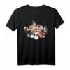 Ramen Sushi Boston Terrier Hund T-Shirt – Lustiges Geschenk für Hundeliebhaber & Boston Terrier Fans