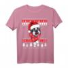 Boston Terrier Ugly Xmas T-Shirt – Lustiges Hundeweihnachtsgeschenk für Tierliebhaber, Männer, Frauen & Kinder
