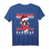 Boston Terrier Ugly Xmas T-Shirt – Lustiges Hundeweihnachtsgeschenk für Tierliebhaber, Männer, Frauen & Kinder