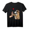 Boxer Hunde Liebe Frauchen Herrchen T-Shirt – Süßes Hunde-Motiv, Perfekt als Geschenk für Hundeliebhaber, Familie und Freunde