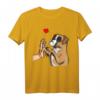 Boxer Hunde Liebe Frauchen Herrchen T-Shirt – Süßes Hunde-Motiv, Perfekt als Geschenk für Hundeliebhaber, Familie und Freunde