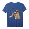 Boxer Hunde Liebe Frauchen Herrchen T-Shirt – Süßes Hunde-Motiv, Perfekt als Geschenk für Hundeliebhaber, Familie und Freunde
