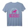Boxer Hund Vintage T-Shirt – Klassisches Design mit doppelt genähtem Saum für Hunde- und Vintage-Liebhaber